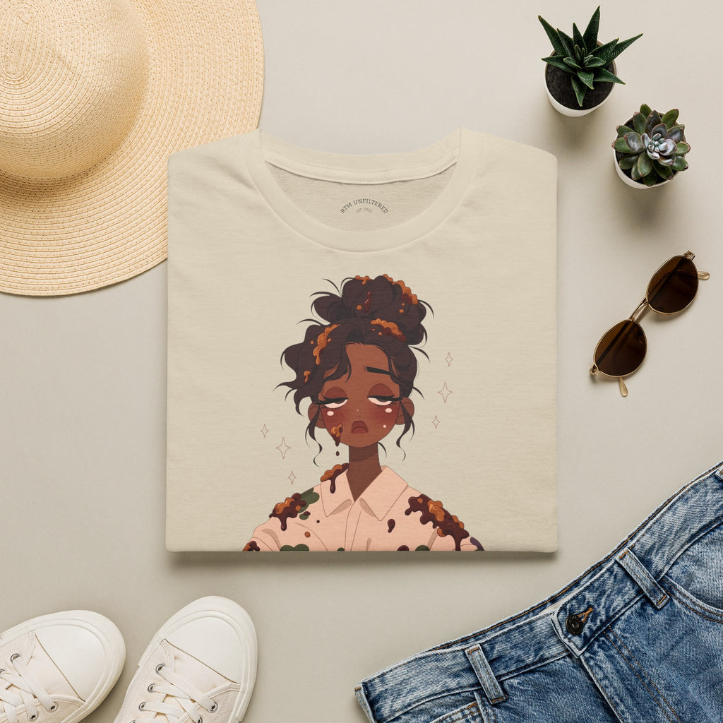 T-Shirt — Woman’s Tired, Her Spirit Loud Graphic Tee