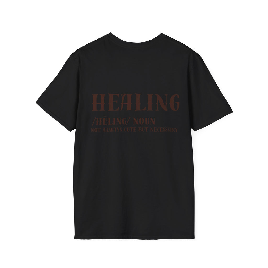 T-Shirt — Minimalist Woman Cleaning Illustration Tee