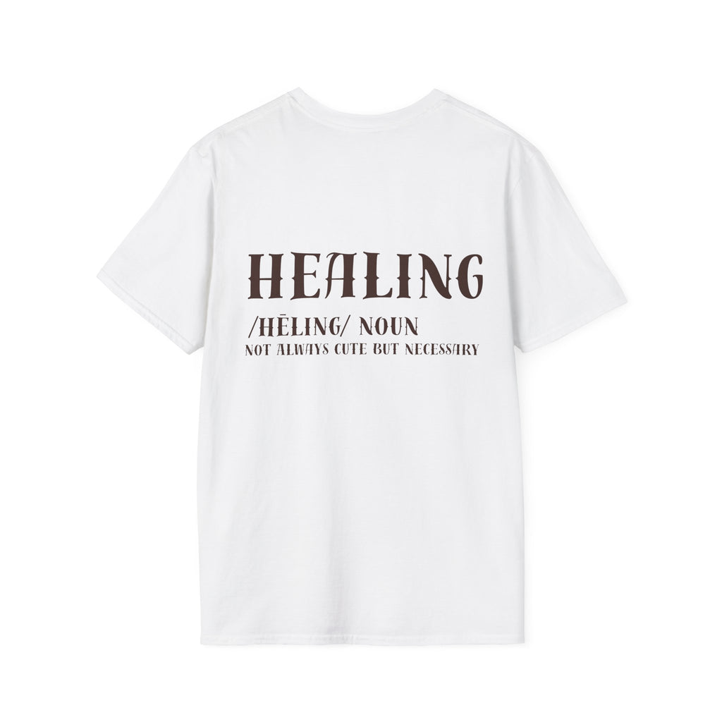 T-Shirt — Minimalist Woman Cleaning Illustration Tee