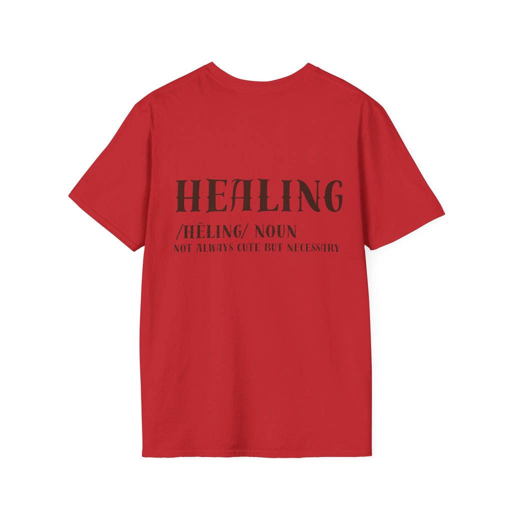 T-Shirt — Minimalist Woman Cleaning Illustration Tee