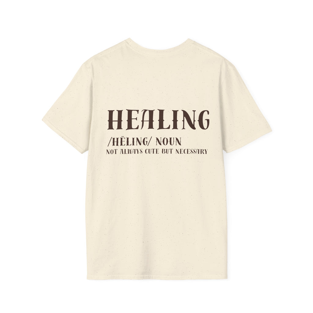 T-Shirt — Minimalist Woman Cleaning Illustration Tee