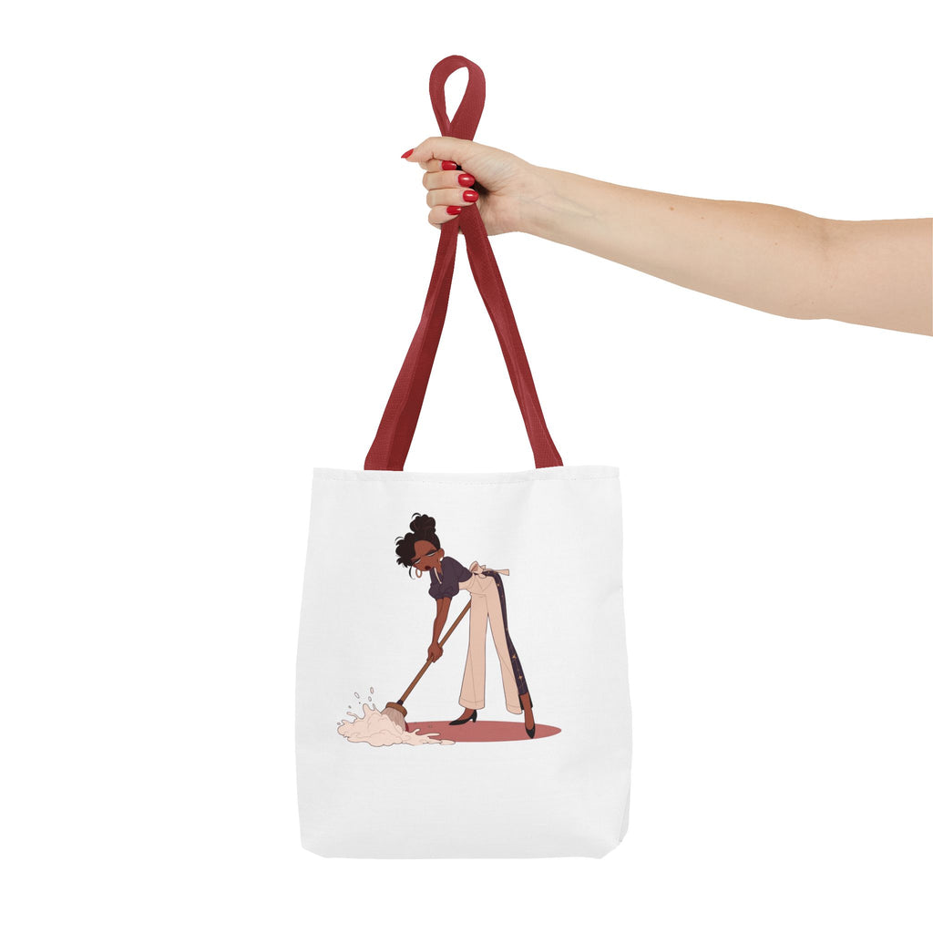 Healing Tote Bag — 'Healing: Not Always Cute But Necessary' Illustration Tote