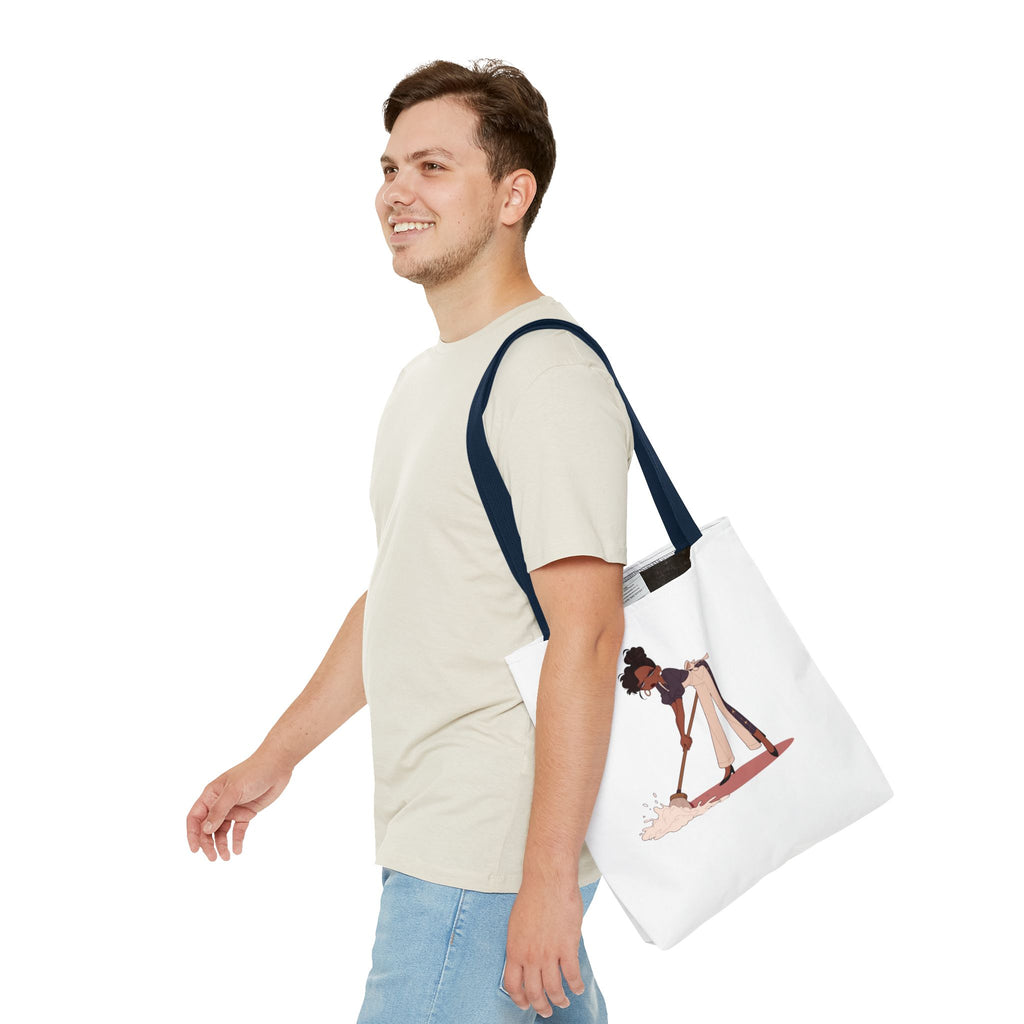 Healing Tote Bag — 'Healing: Not Always Cute But Necessary' Illustration Tote