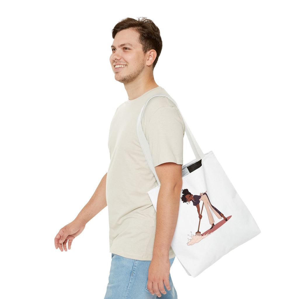 Healing Tote Bag — 'Healing: Not Always Cute But Necessary' Illustration Tote