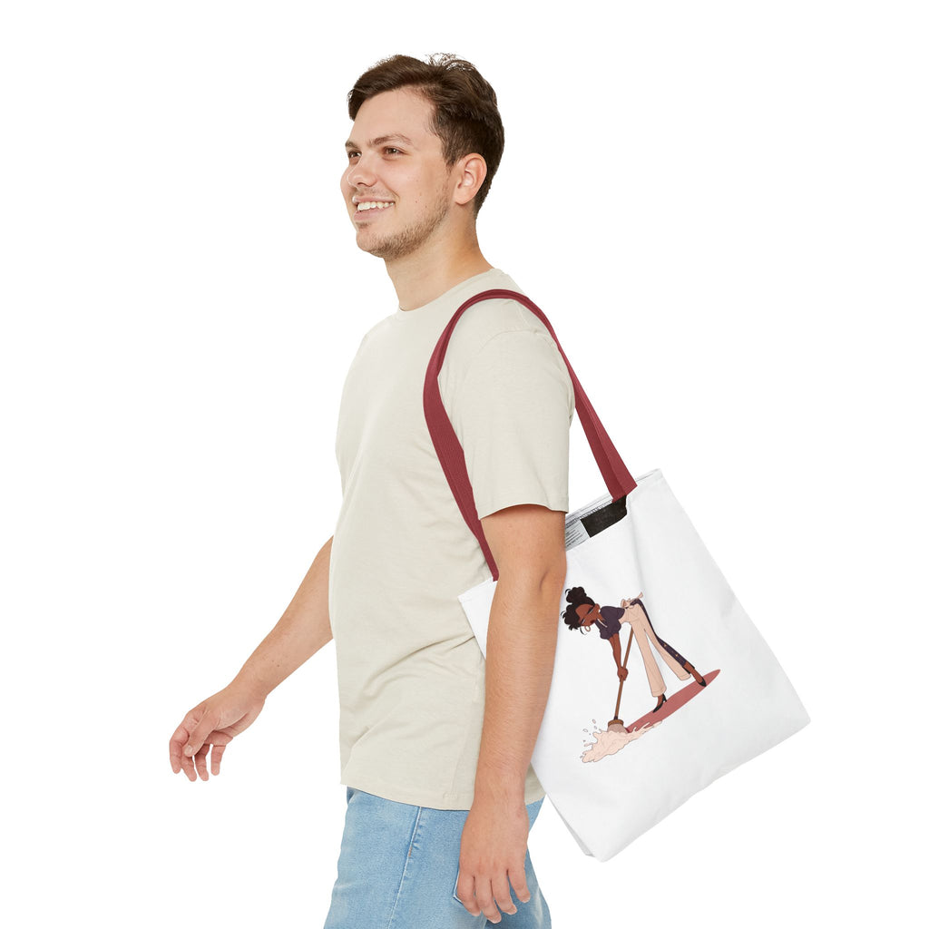 Healing Tote Bag — 'Healing: Not Always Cute But Necessary' Illustration Tote