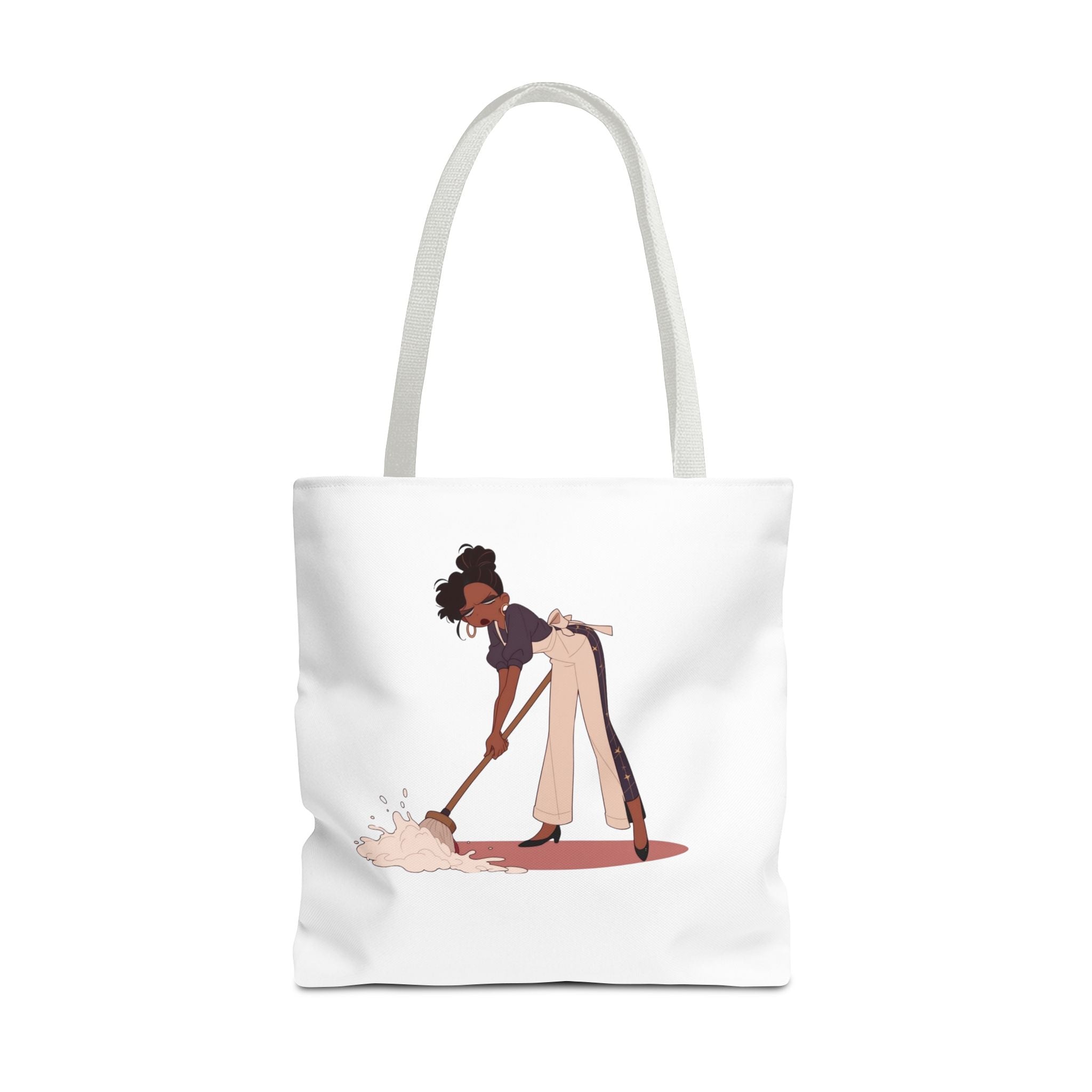 Healing Tote Bag — 'Healing: Not Always Cute But Necessary' Illustration Tote