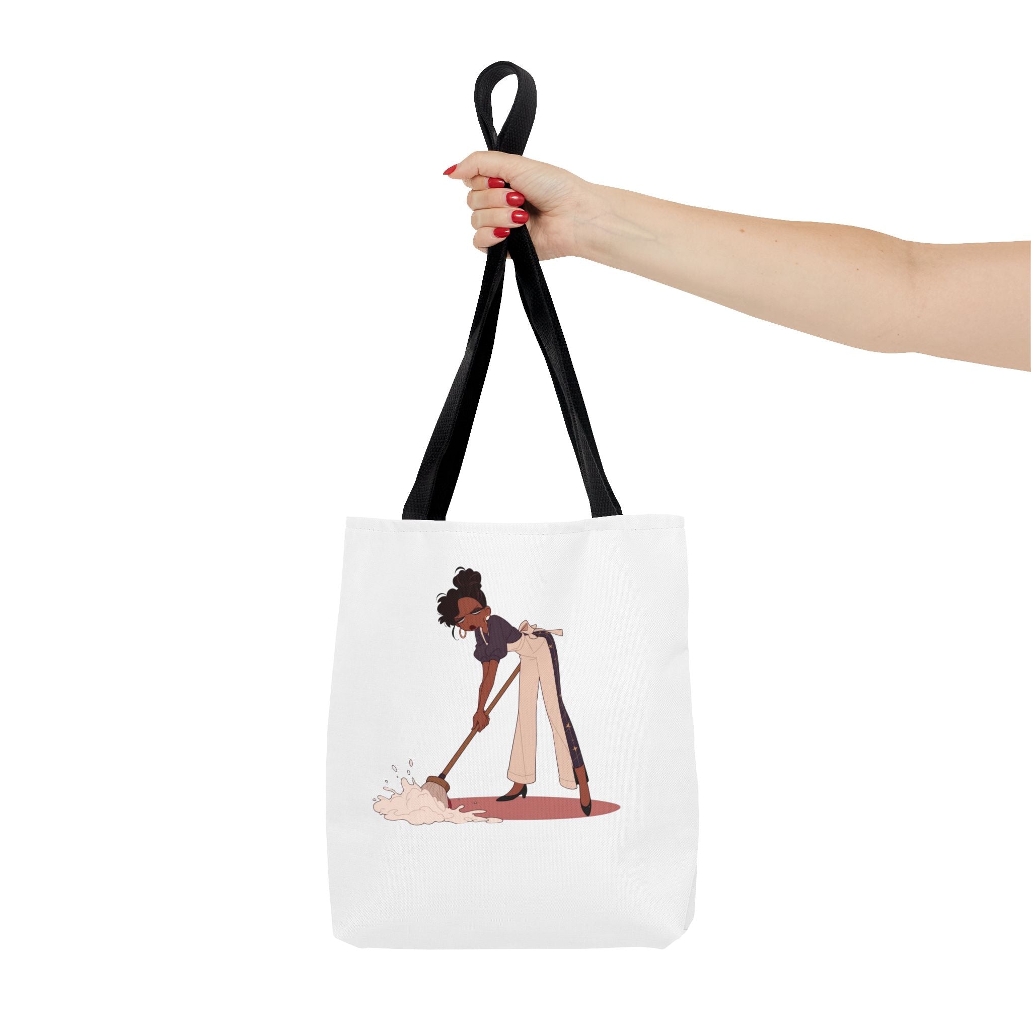 Healing Tote Bag — 'Healing: Not Always Cute But Necessary' Illustration Tote