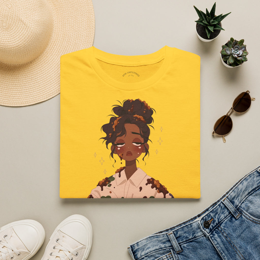 T-Shirt — Woman’s Tired, Her Spirit Loud Graphic Tee