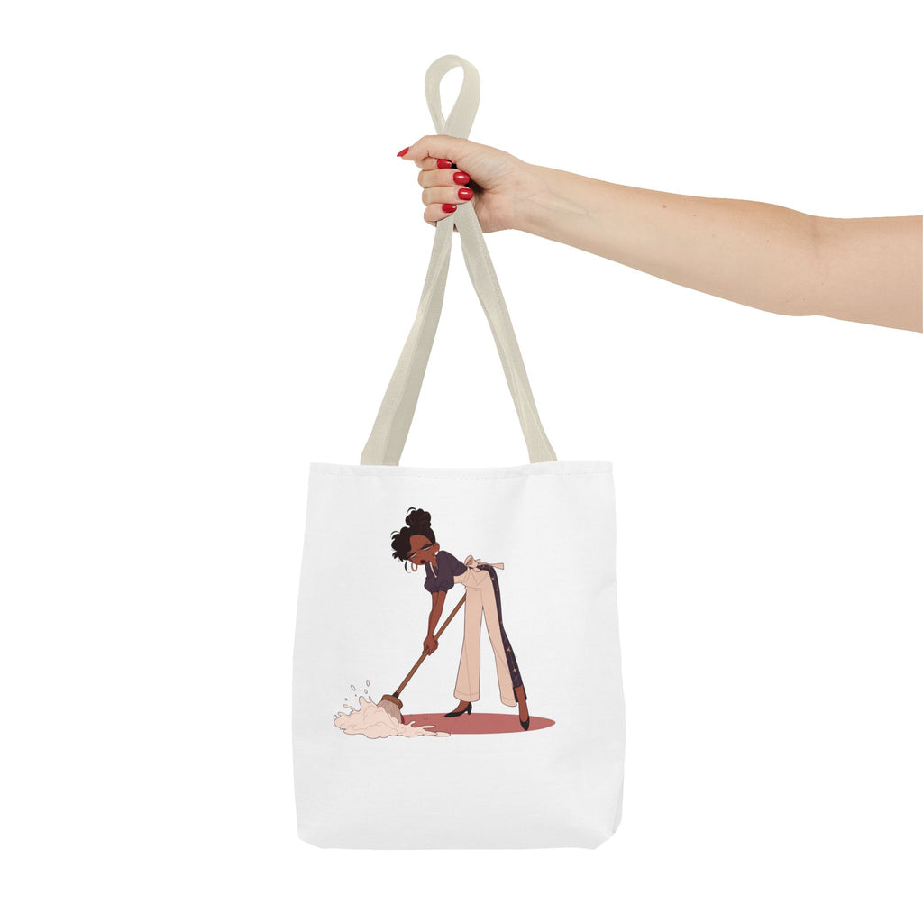 Healing Tote Bag — 'Healing: Not Always Cute But Necessary' Illustration Tote