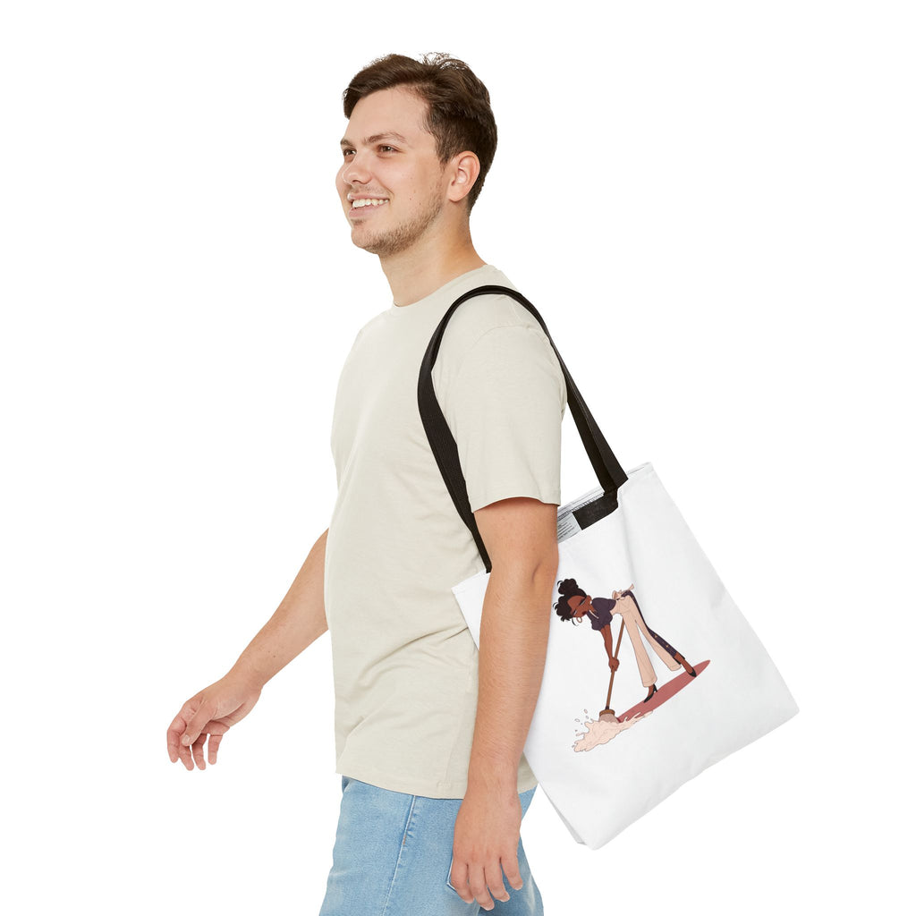 Healing Tote Bag — 'Healing: Not Always Cute But Necessary' Illustration Tote