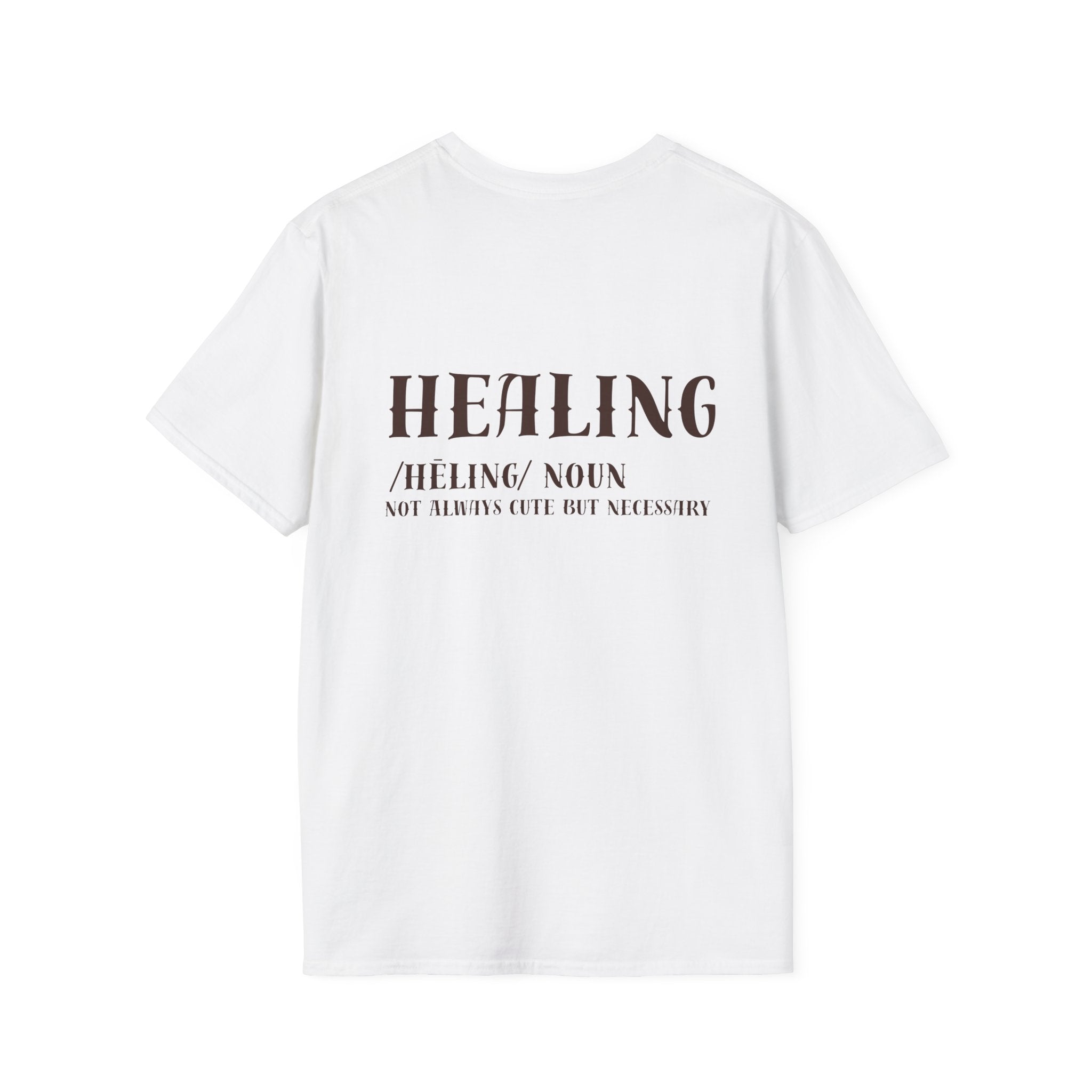 T-Shirt — Minimalist Woman Cleaning Illustration Tee