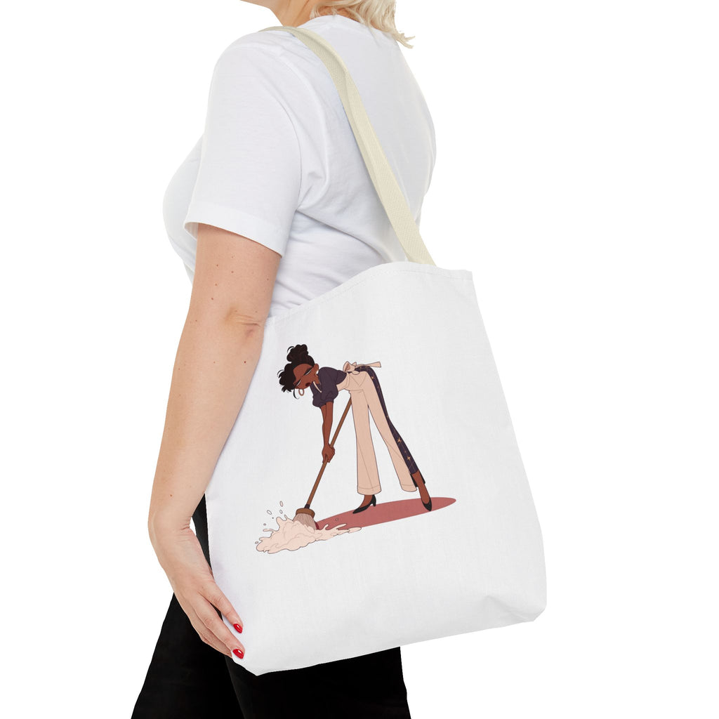Healing Tote Bag — 'Healing: Not Always Cute But Necessary' Illustration Tote