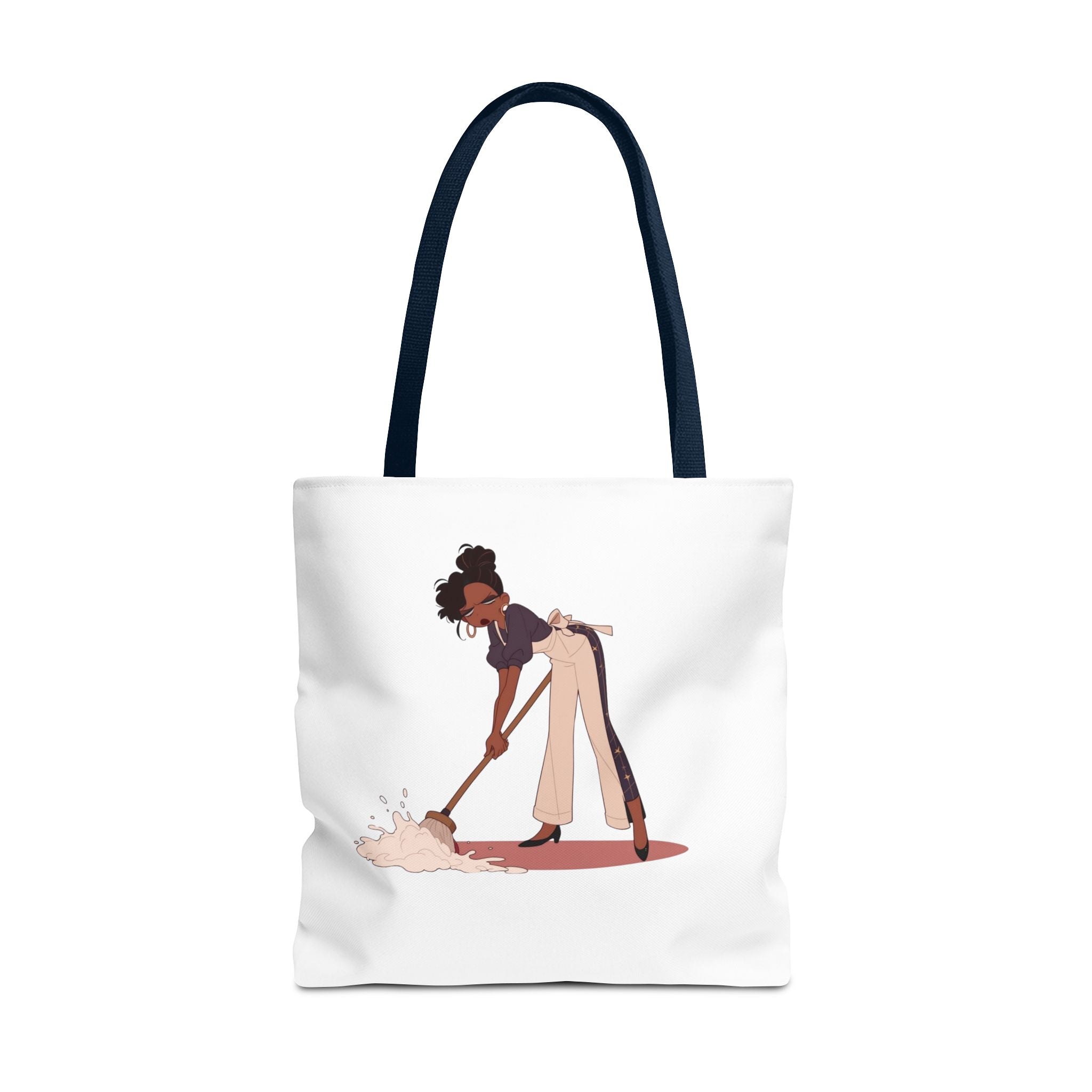 Healing Tote Bag — 'Healing: Not Always Cute But Necessary' Illustration Tote