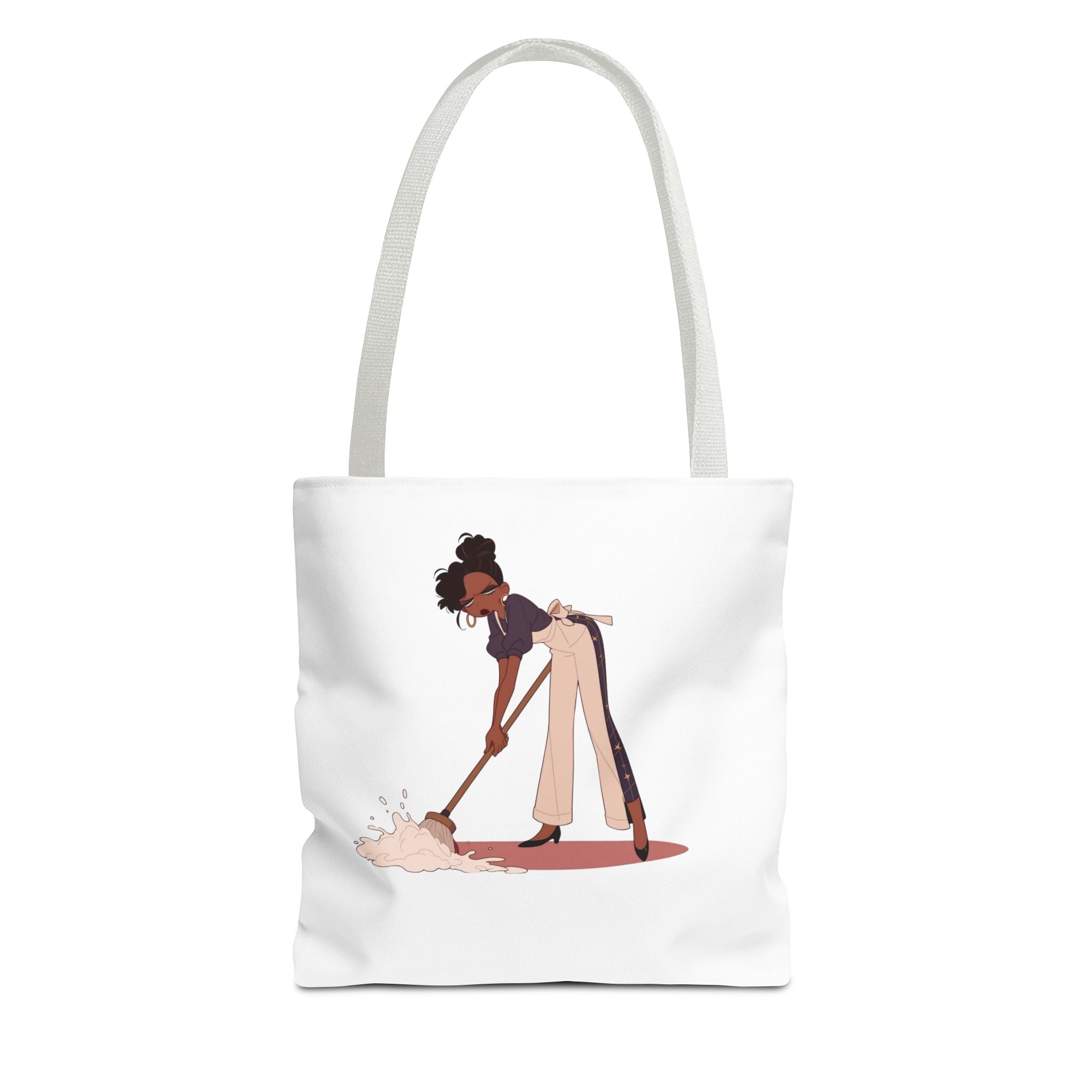 Healing Tote Bag — 'Healing: Not Always Cute But Necessary' Illustration Tote