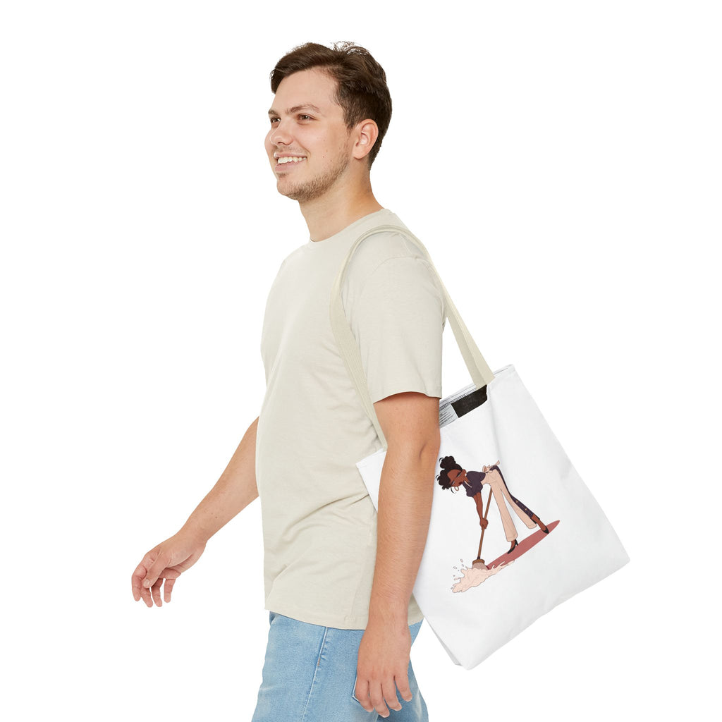Healing Tote Bag — 'Healing: Not Always Cute But Necessary' Illustration Tote