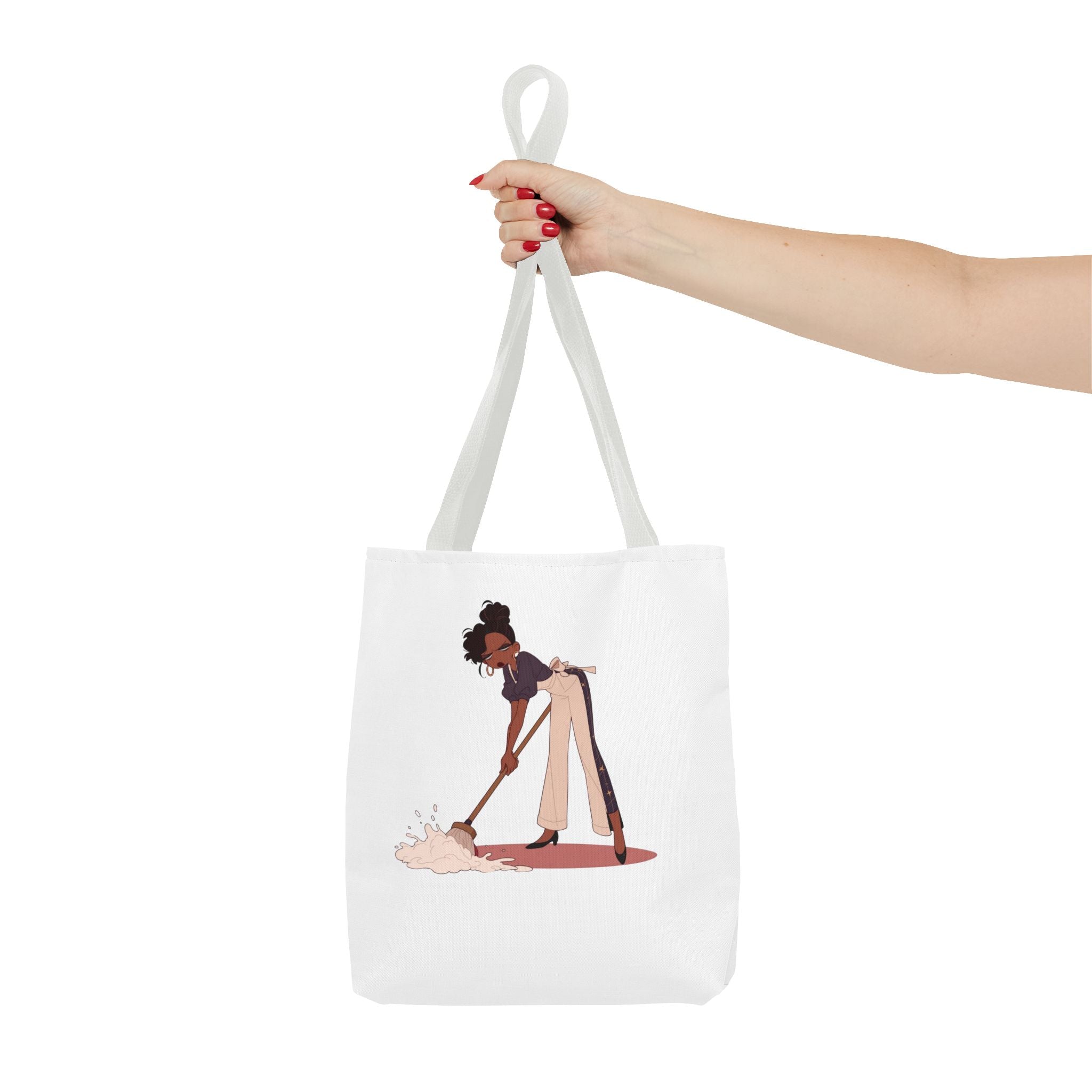 Healing Tote Bag — 'Healing: Not Always Cute But Necessary' Illustration Tote