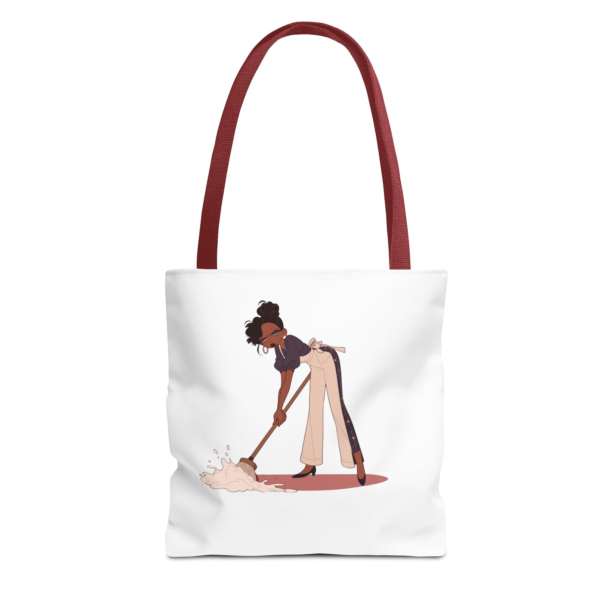 Healing Tote Bag — 'Healing: Not Always Cute But Necessary' Illustration Tote