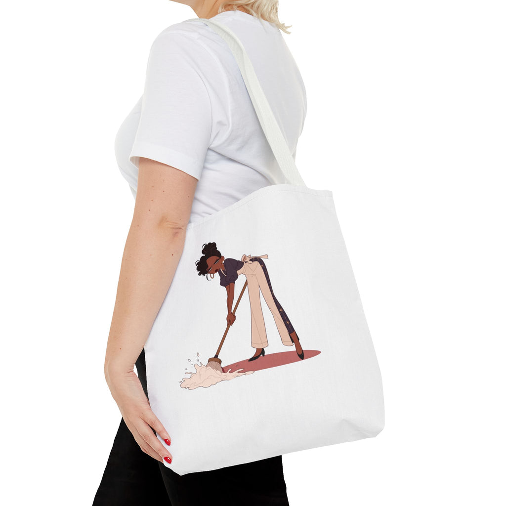 Healing Tote Bag — 'Healing: Not Always Cute But Necessary' Illustration Tote