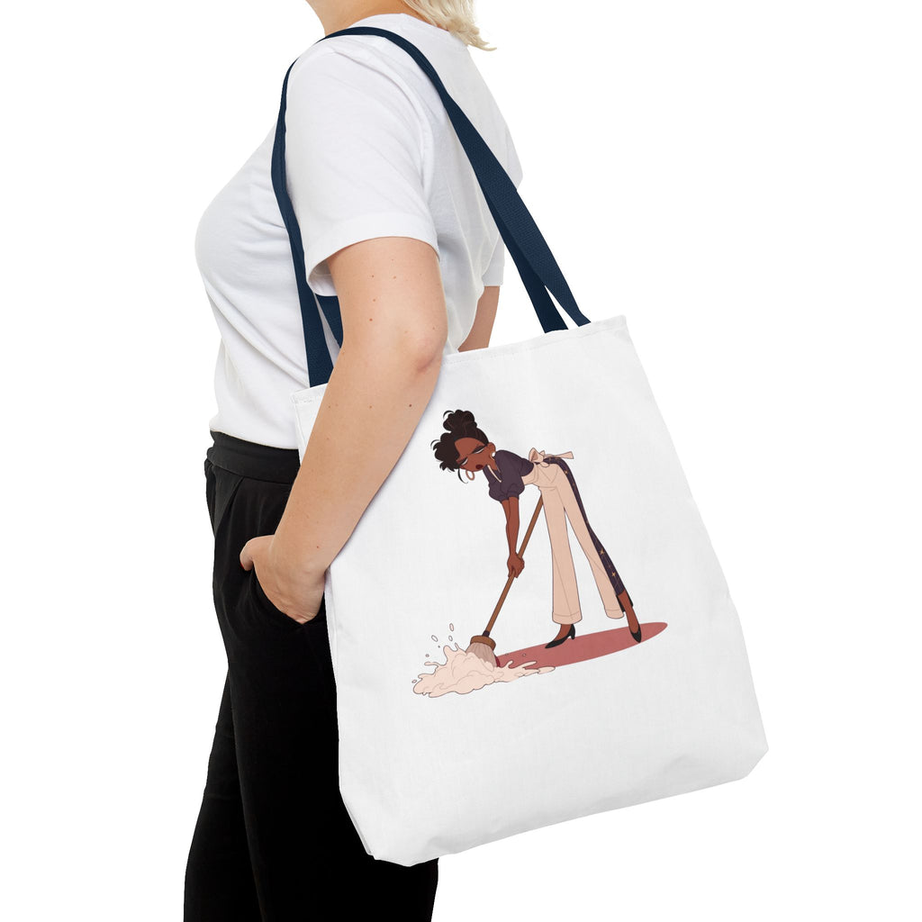 Healing Tote Bag — 'Healing: Not Always Cute But Necessary' Illustration Tote
