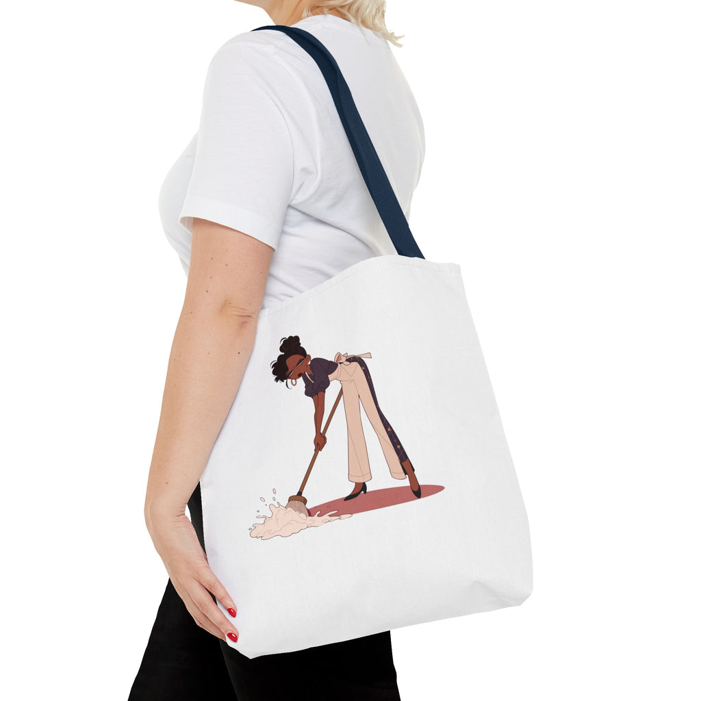 Healing Tote Bag — 'Healing: Not Always Cute But Necessary' Illustration Tote