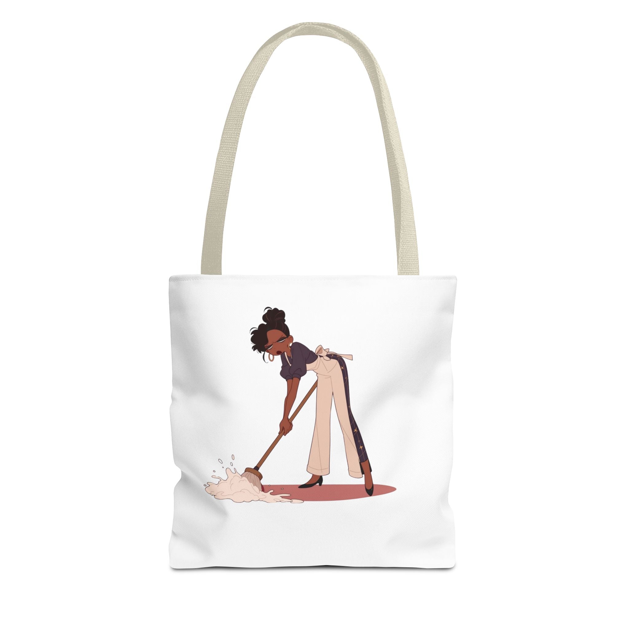 Healing Tote Bag — 'Healing: Not Always Cute But Necessary' Illustration Tote