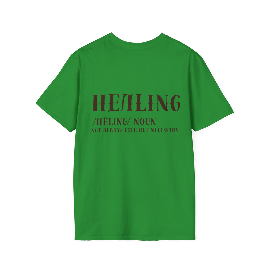 T-Shirt — Minimalist Woman Cleaning Illustration Tee