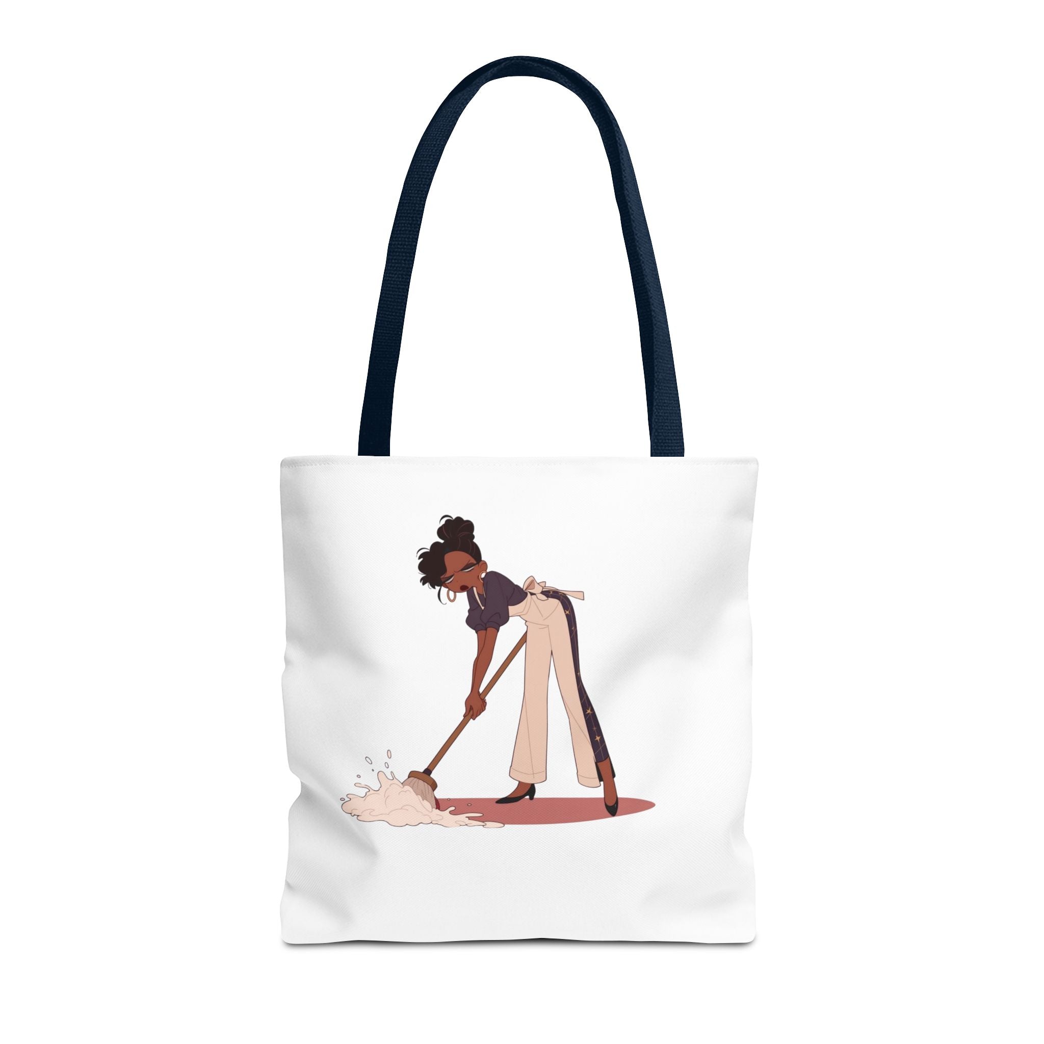 Healing Tote Bag — 'Healing: Not Always Cute But Necessary' Illustration Tote