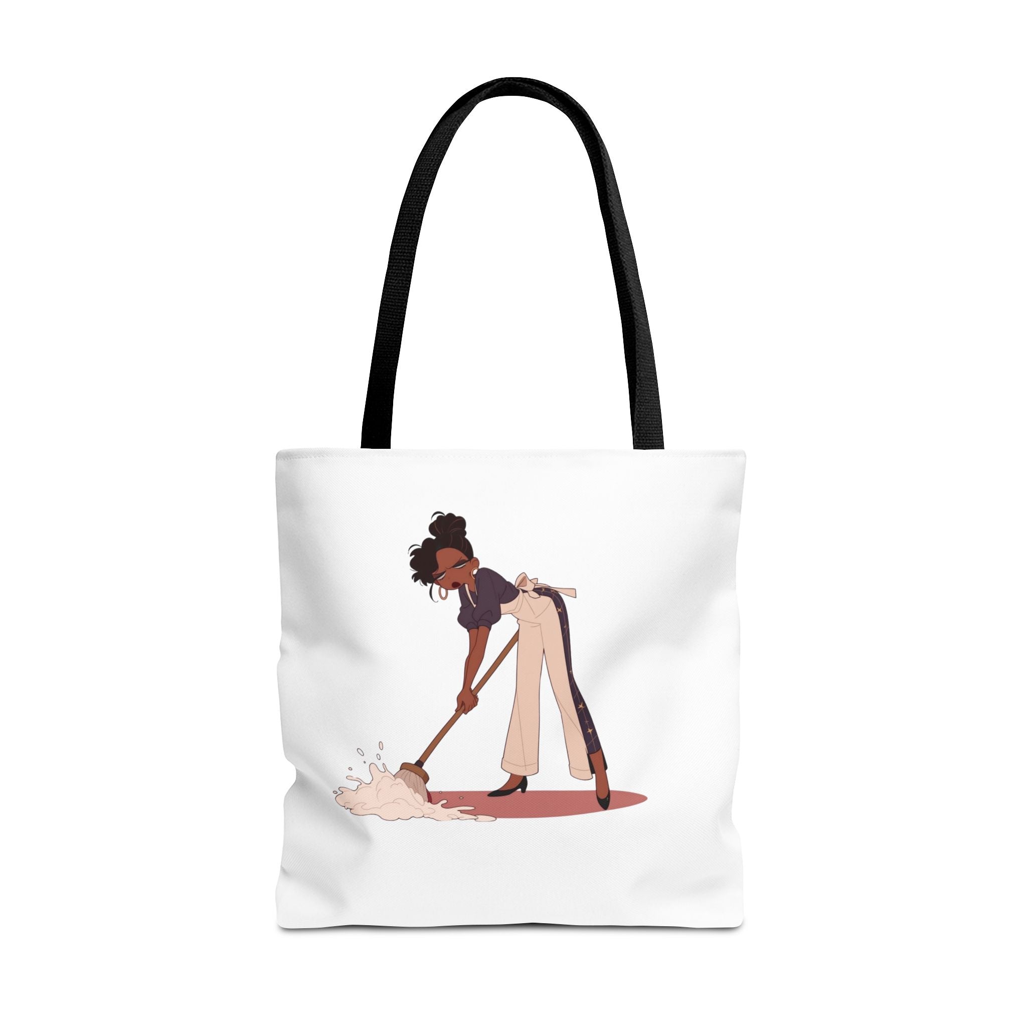 Healing Tote Bag — 'Healing: Not Always Cute But Necessary' Illustration Tote