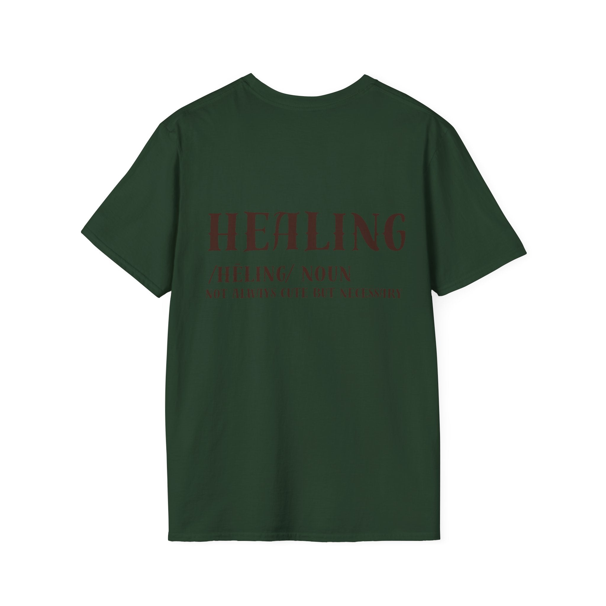 T-Shirt — Minimalist Woman Cleaning Illustration Tee