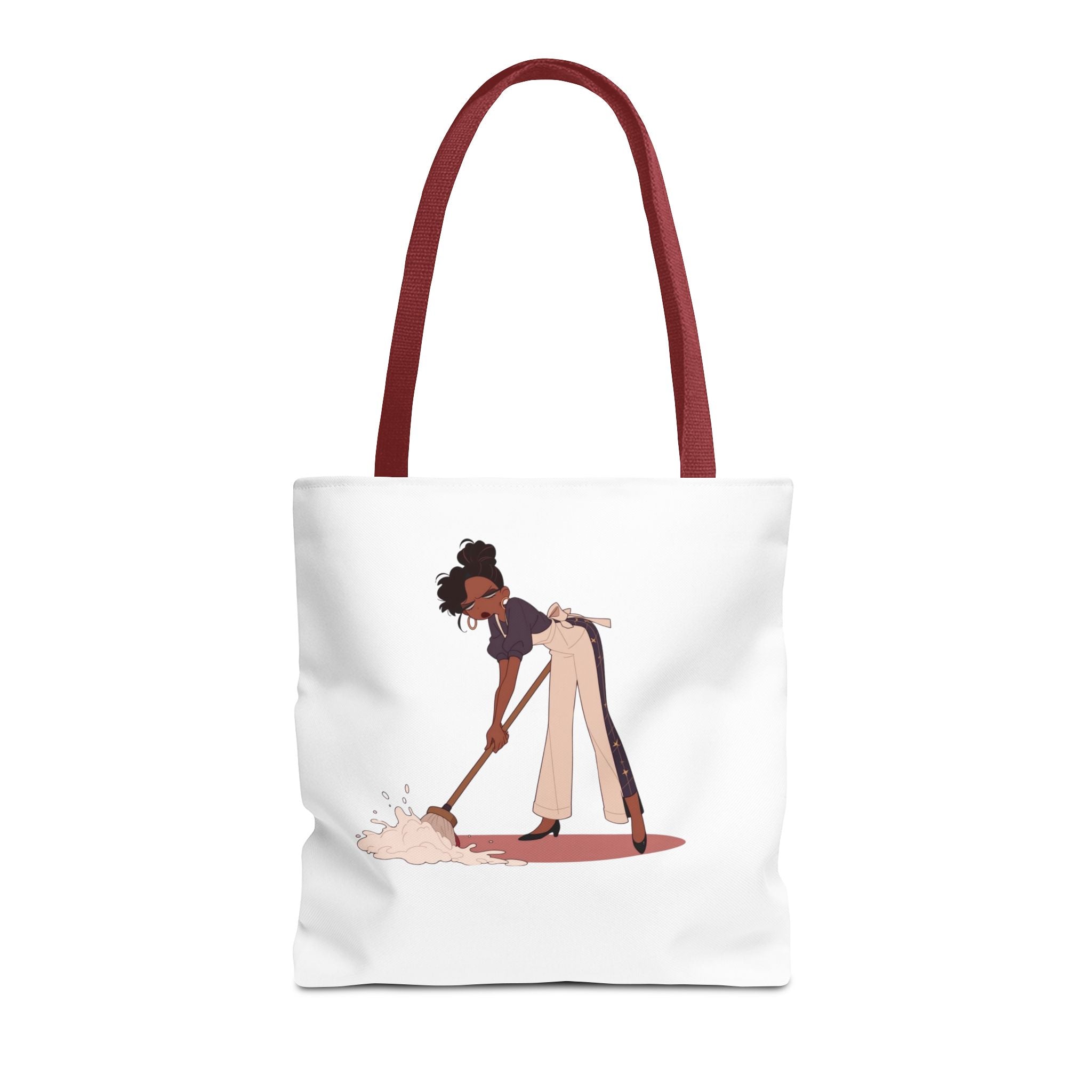 Healing Tote Bag — 'Healing: Not Always Cute But Necessary' Illustration Tote