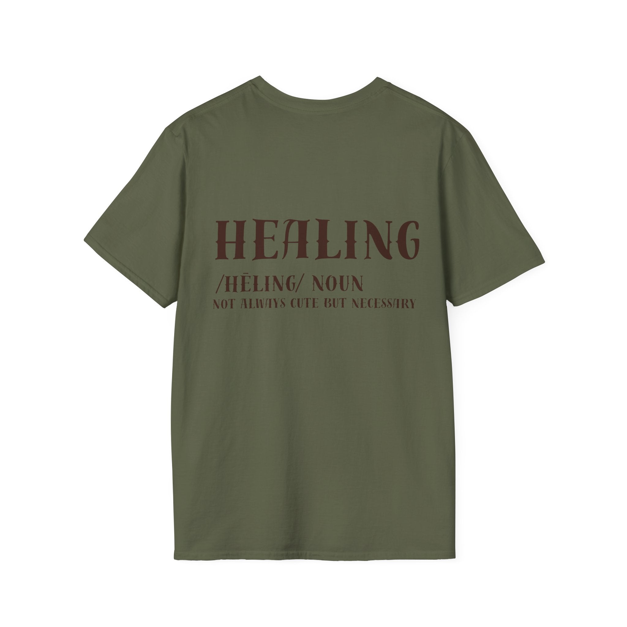 T-Shirt — Minimalist Woman Cleaning Illustration Tee