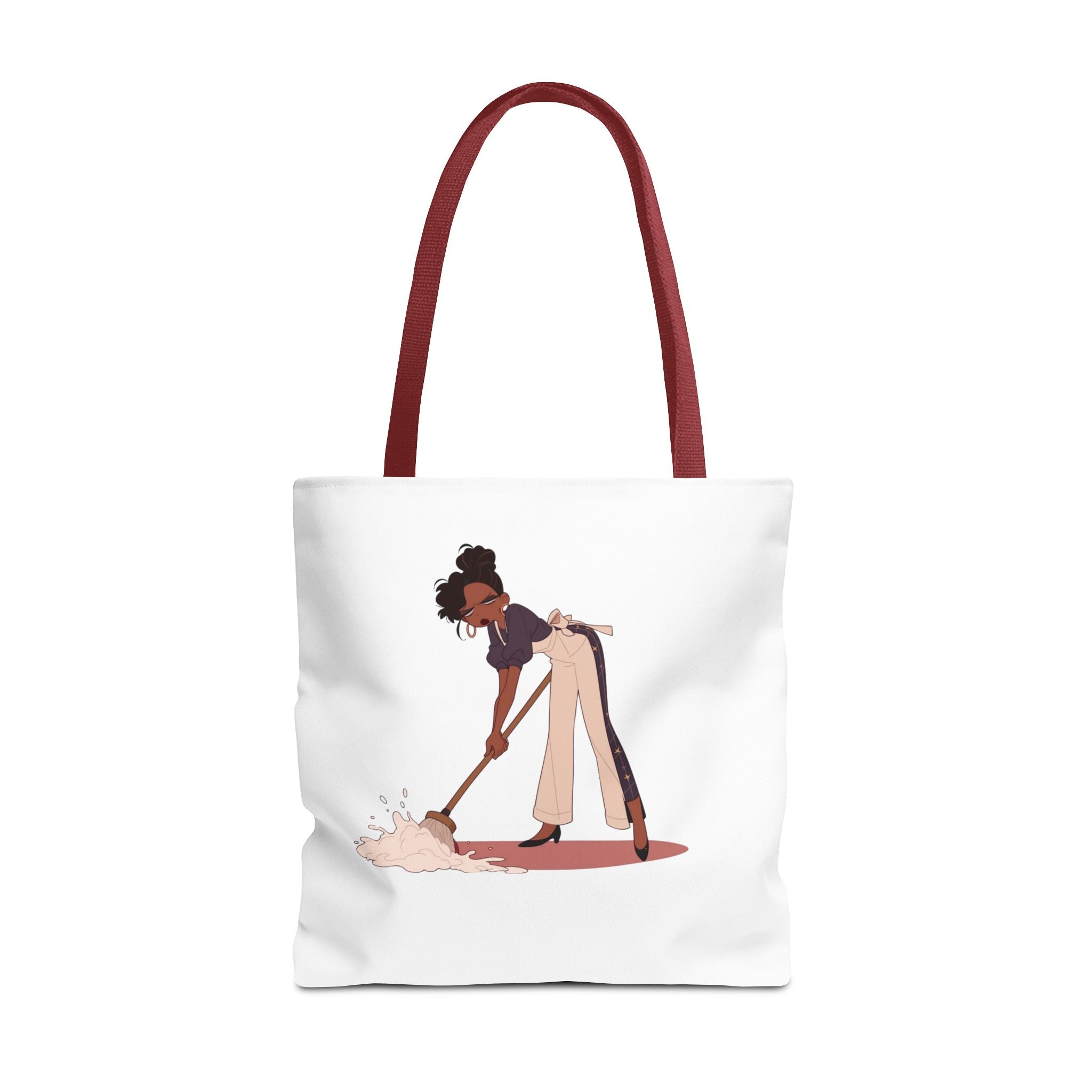 Healing Tote Bag — 'Healing: Not Always Cute But Necessary' Illustration Tote